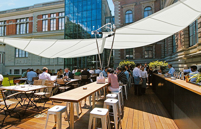 Hanseatic Sonnensegel für Restaurants